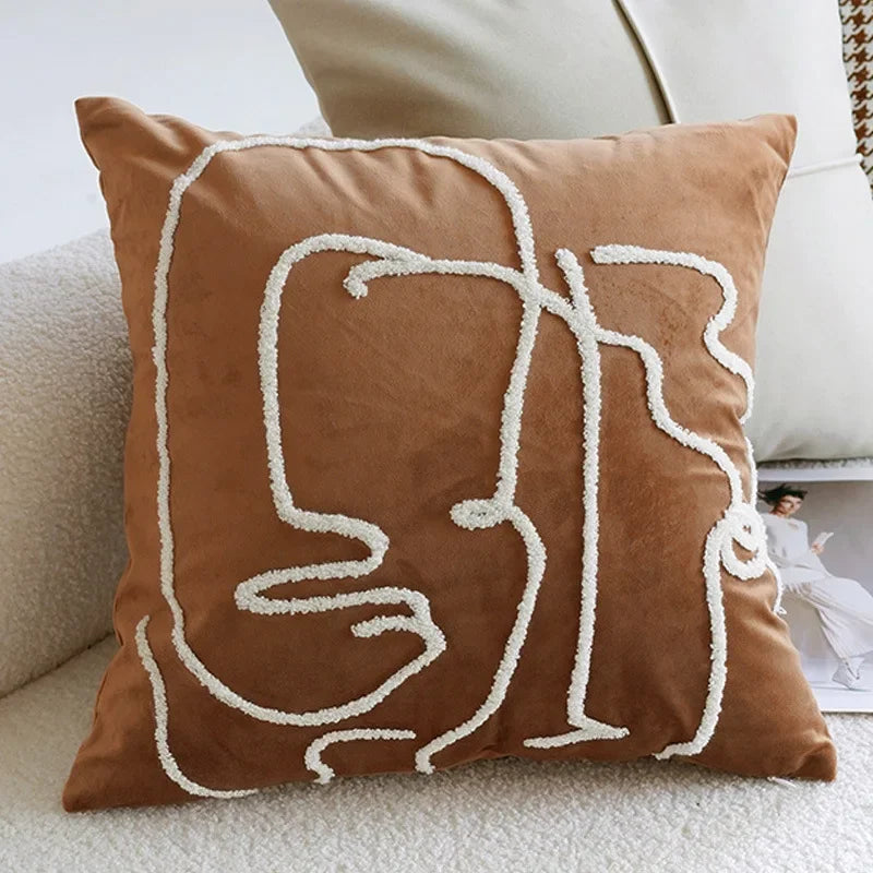 Coussin Décoratif : Luxe Vintage Nordique