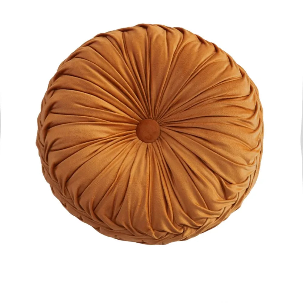 Coussin décoratif : citrouille, idéal canapé et sol