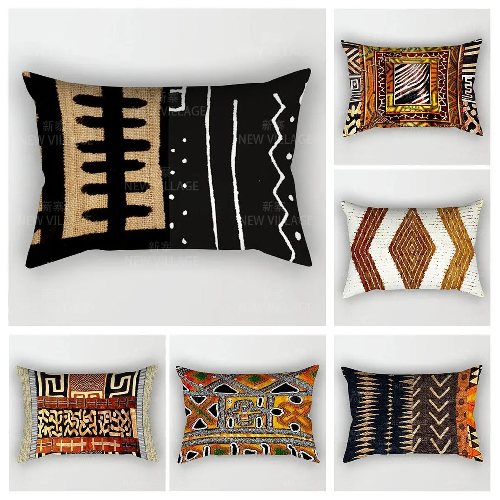 Coussin Déco : Housse Nordique Bohème Automne