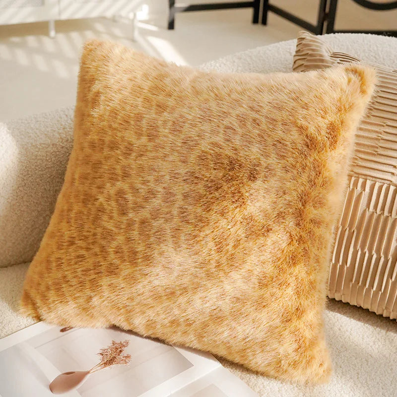 Coussin Déco : Luxe Vintage Français Marron