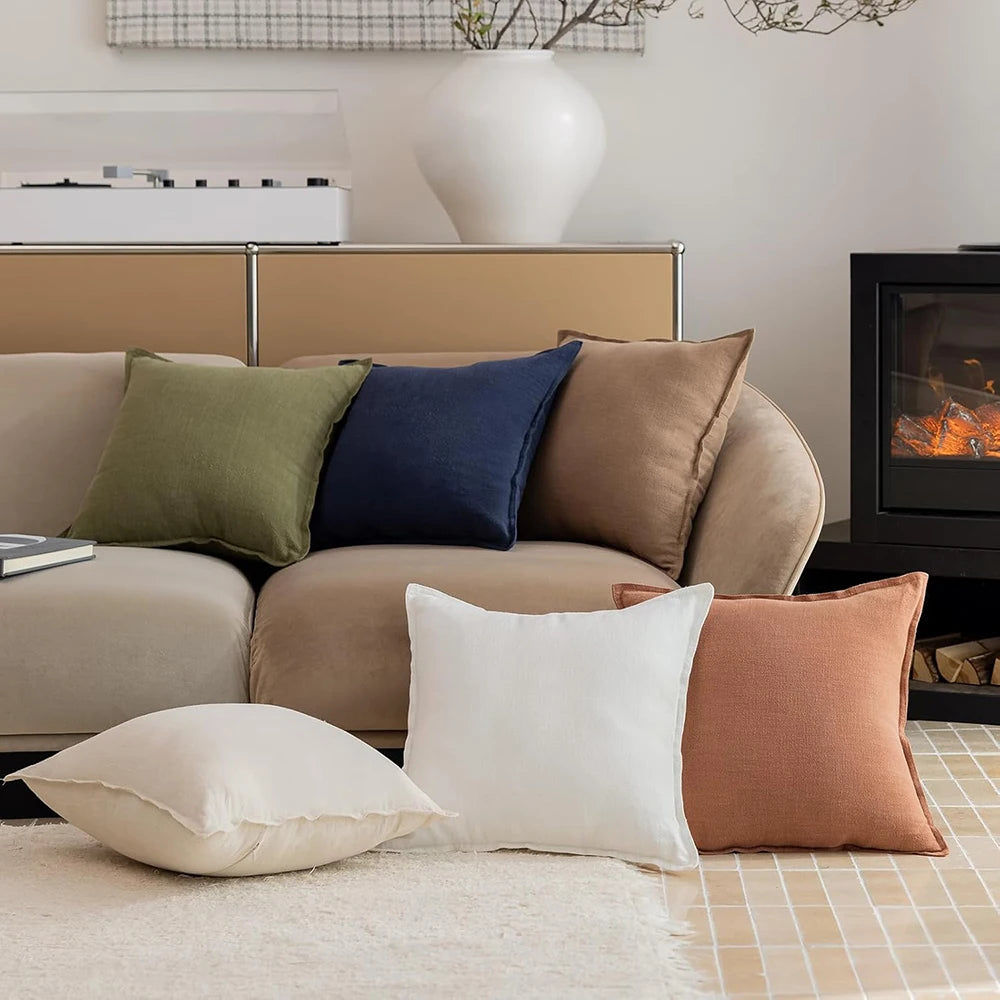 Coussin : Housse Décorative Ramie Bohème
