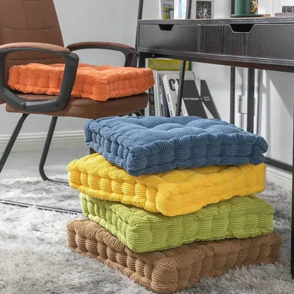 Coussin de Sol Rond – Méditation & Bien-être