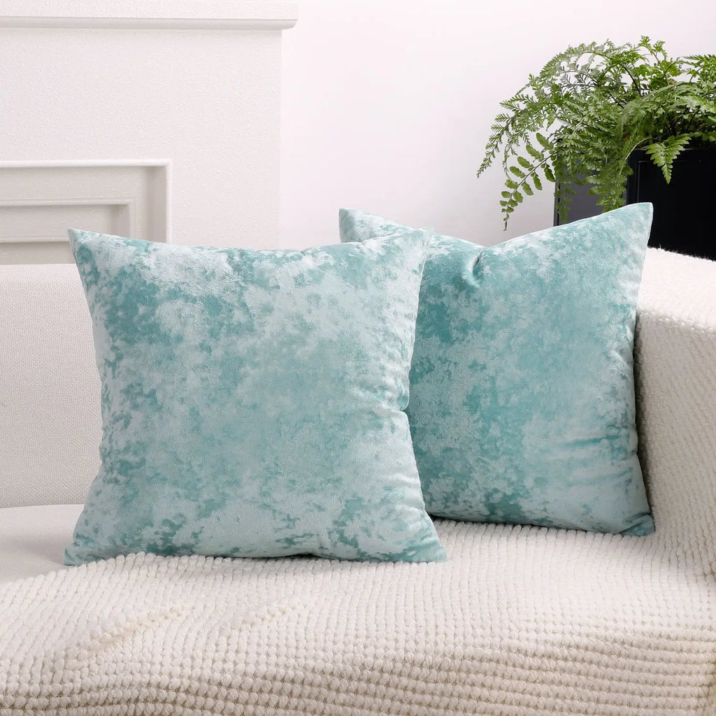 Coussin Déco Noël : Velours Rouge, Vert, Or Vintage