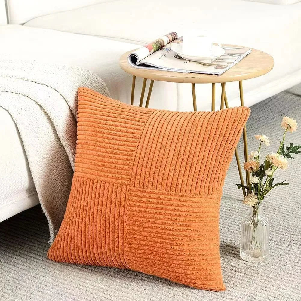 housse de coussin terracotta