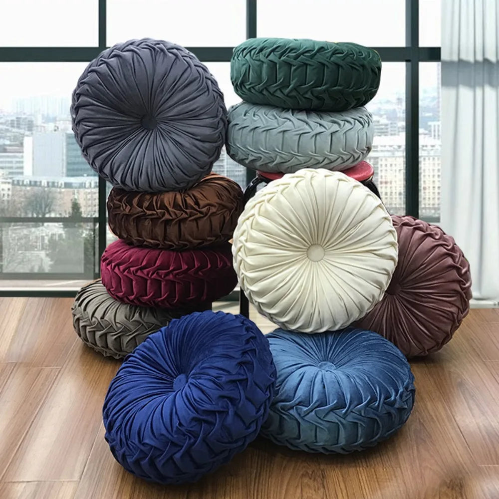 Coussin décoratif : citrouille, idéal canapé et sol