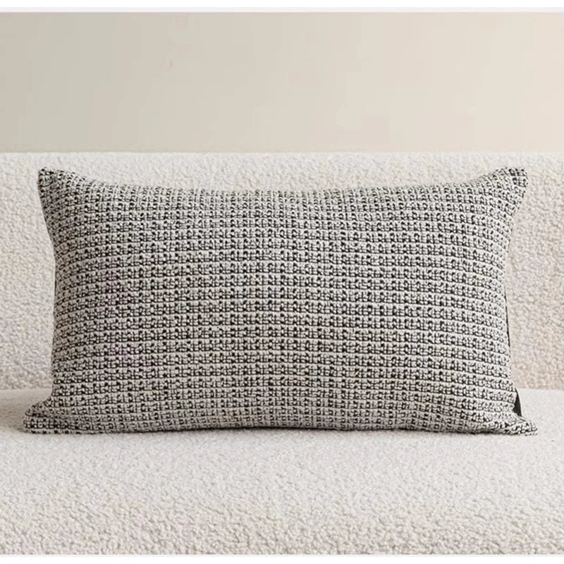 Coussin Bohème : Terracotta Jacquard Géométrique