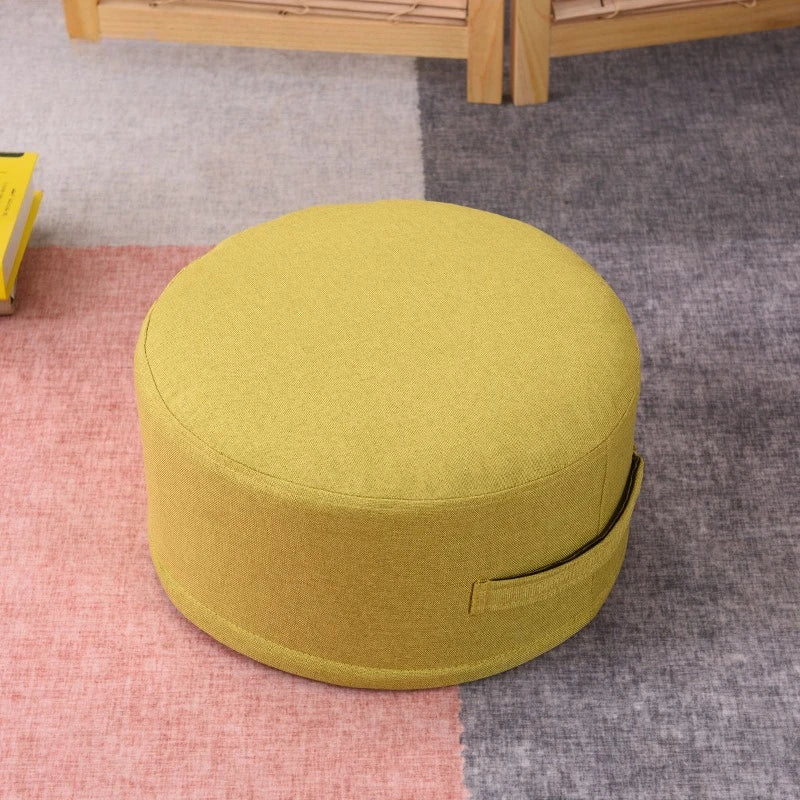 Coussin de sol : Pouf Tatami rond, déhoussable